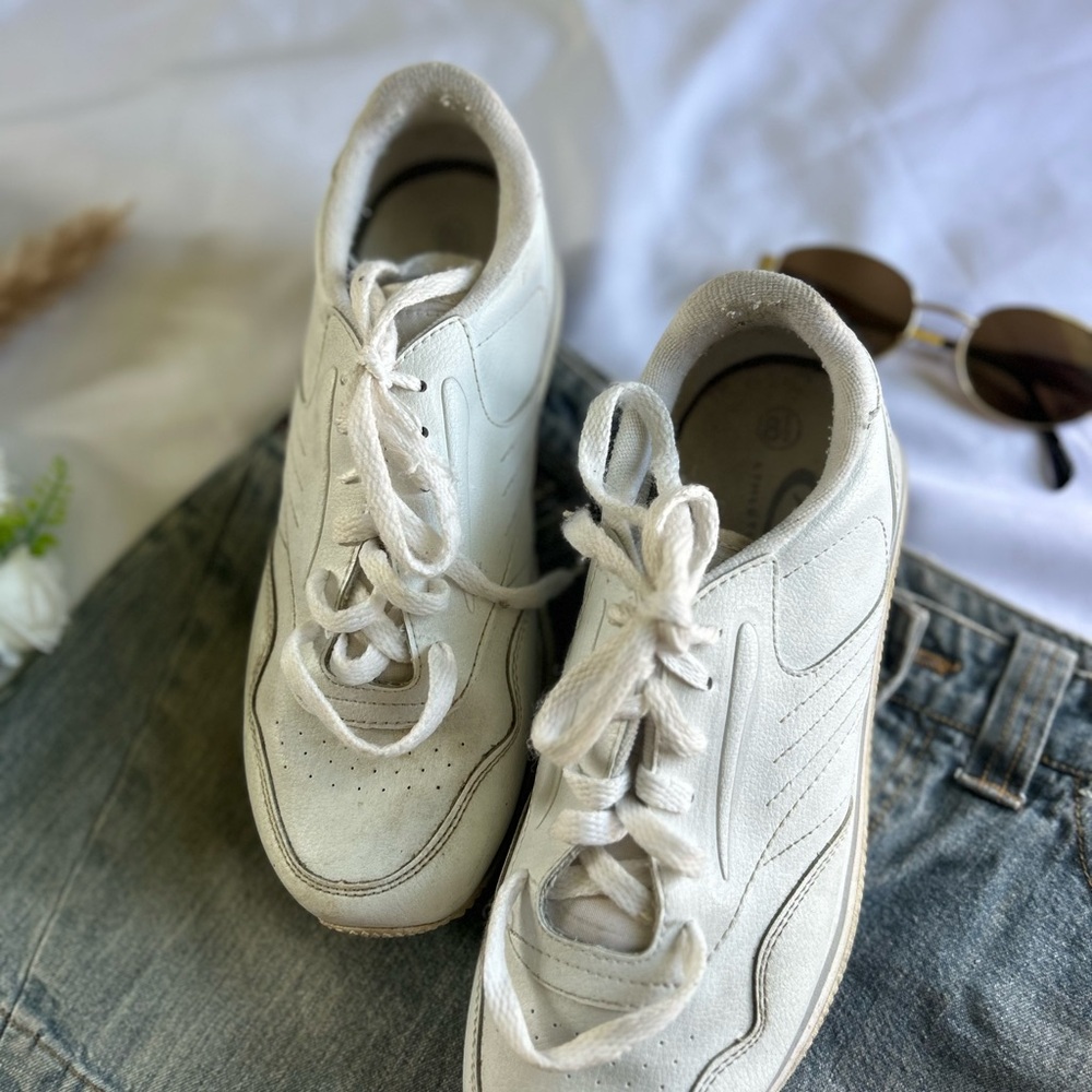 Athletic works White Casual Sneakers 8.5